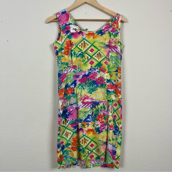 Jams World Dresses & Skirts - Jams World Vintage 90’s Monte Carlo Hawaiian Dress Size XS